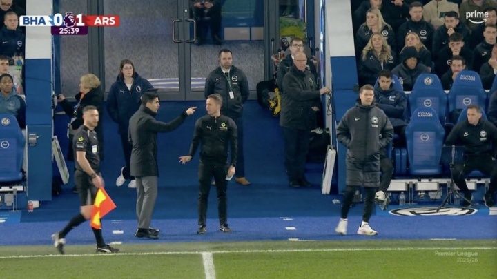 开云-Opta:阿森纳本场平均开球时间31.4秒,少于本赛季195场英超